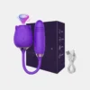 Dual-Function Vibrator with Suction Stimulator