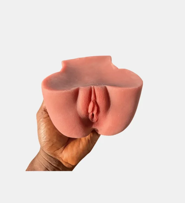 Realistic Female Anatomy Pocket Pussy – Flesh Tone